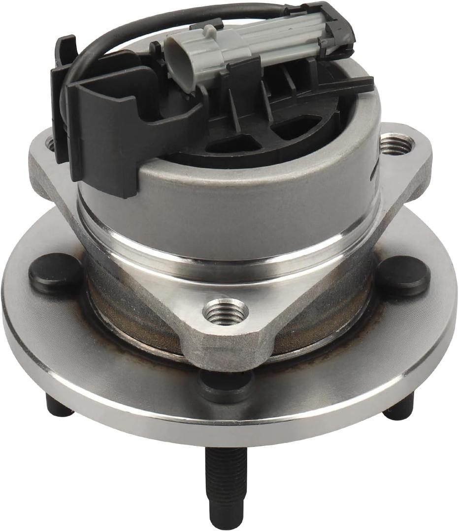 IRONTEK 513204 Front Wheel Hub and Bearing Assembly Compatible for Chevrolet 2005-2010 Cobalt, for Pontiac 2007-2009 G5/ 2005-2006 Pursuit, for Saturn 2003-2007 Ion w/ABS 4 Lug 1PCS