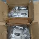 SCITOO 19B7272 19B7273 Rear Left & Right Disc Brake Calipers w/Bracket For Volkswagen For Golf 2015-2020,For Volkswagen For Golf SportWagen 2015-2018,For Volkswagen For GTI 2017-2018,Single Piston