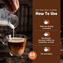2 x Mushroom Coffee - Lions Mane Mushroom Powder Instant Coffee with Lion's Mane, Reishi, Chaga, Cordyceps, and Turkey Tail - Mushroom Coffee Alternative for Energy, Mental Clarity & Focus, Brain Booster