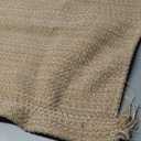 Neutral Rug 20X30 Jute Rug Braided Rug - Earthy Farmhouse Solid Rug - Nautical Area Rug for Entryway or Kitchen, 20" x 30"