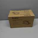 Ecarke 7-1/4" Cordless Circular Saw, Compatible with DeWalt 20V Battery (Bare Tool), 5000 RPM Electric Circular Saw with Laser Guide, 2 Blades (24T & 40T), 045 Bevel, 2-1/4" Cutting Depth (Yellow & Brown)