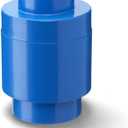 Room Copenhagen, Lego Round Brick 1 - Stackable Storage Solution - Bright Blue