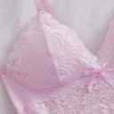 Sexy Pajama Set for Women PJS Sets Lace Cami Set Modal Sleepwear Set with Shorts Lingerie Set V-Neck S-XXL (XXL)