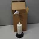 BlcTec Solar Candles Outdoor Waterproof, Realistic Flickering Flames LED Candles with IP65 High Rating Waterproof, Suitable for Lawn, Yard, Pathway, Camping, Graveyard, Halloween Outdoor Decor, 2 PCS