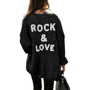 Pretty Garden Womens Solid Color Long Sleeve Cardigan Soft Knit Draped Open Front Cardigan Sweater Coat
(Black, M) Pretty Garden Womens Solid Color Long Sleeve Cardigan Soft Knit Draped Open Front Cardigan Sweater Coat
(Black, M)