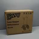 ZIWWVY- Mini Twist Stepper, Stepper Machine with 330LBS Weight Capacity, Mini Stepper for Full Body Workout, Adjustable Step Height, Smooth and Quiet, Step Machine for Men Women