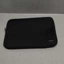 Naukay Laptop Case Sleeve,13-13.3 Inch Resistant Neoprene Laptop Sleeve/Notebook Computer Pocket Case/Tablet Briefcase Carrying Bag Compatible with MacBook Pro,MacBook Air,Notebook Computer-(Black)