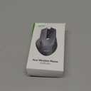 acer Wireless Mouse for Laptop, 2.4GHz Computer Mouse 3 Adjustable DPI Office Cordless USB Mice with USBA Receiver, 6 Buttons, 1600 DPI, Medium to Large Sized Hands Compatible with PC, Laptop, Desktop (Black)