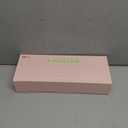 SZMDLX Microcurrent Facial Massager with LCD Screen, Electric Face Roller for Lifting & Toning, EMS Skin Tightening Device for Puffiness & Fine Lines, USB Rechargeable V-Shape Tool (White+gold)