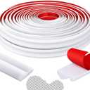 32.8ft x 0.9 Inch Flexible Peel and Stick Molding Trim for Wall, Baseboard, Backsplash, Tile Edge, Chair Rail, Mirror-self Adhesive Moulding Trim for Bathroom Wall Door Floor Window, White