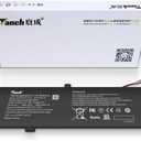 Tanch Genuine Laptop Battery U3576127pv-2s1p 5080270P U3576127PV U3576127 H-4886280P 2ICP4/76/127 Replacement for Gateway GWTN156-11BK GWTN156-1 GWTN156-7BL GWTN 156-4 GWTN156-7 7.6V5000mA-5 Lines