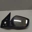 Passenger Side Power Door Mirror Assembly Compatible with Elan-tra GT 2013-2017 Heated & Manual Folding Black Outside Rear View Mirror 87620A5060 HY1321241 Gloss Black (5 Pins) (Right)