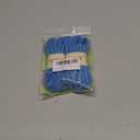 YJRVFINE Thick Round Rope Shoelaces: 51" Sky Blue Chunky Sneaker Shoe Laces