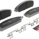 Brembo P11017N Premium Ceramic Front Disc Brake Pad Set CHRYSLER/DODGE/LANCIA OE# K05142559AA