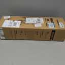 6-inch Dual Wheels Trailer Jack, 13" Vertical Movement, 1500 lbs, for RV, Boat, Trailer and More, Black
