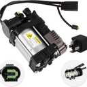 Docas Air Suspension Compressor Compatible With Grand Cherokee V6 V8 Replace 68041137AC 600640300A with Relay