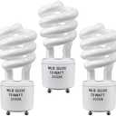 amgolibi MLS13W GU35 GU24 Light Bulbs Compatible with Panasonic VQL5 Exhaust Fans, 3500K Natural White, 2 Pack