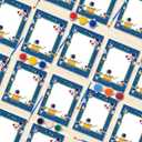 SYUCVQI 12 Pack Space Party Favors Astronaut Wood Painting Craft Kits, Astronaut Party Supplies - Coloring Astronaut Wooden Cutout for Space Theme Birthday Party School Goodie Bag Stuffers