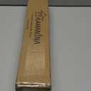 KAMANINA Silver Curtain Rod 32 to 58 Inch (2.6-4.8ft), Adjustable Curtain Rods for Windows 28 to 48 Inch, 3/4 Inch Splicing Drapery Rods with Twisted Cage Finial