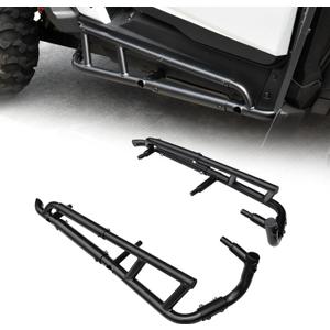 Nerf Bars Rock Sliders for Polaris RZR XP 1000 24-25, Steel Side Steps Low Profile Tree Kickers Combined Side Bumper Protection Frame for Polaris RZR XP 1000 2024-2025 Accessories (2 Seater)