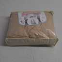 PartyVillage 20ft15ft Beige Backdrop Curtain for Wedding Parties, 4 Panels Wrinkle Free 15 FT Long Polyester Photo Backdrop Drapes Back Drop Cloth for Birthday Photography Background