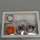 Oura Gen3 Smart Ring - Sleep, Heart Rate and Fitness Tracking Wearable - Up to 7 Day Battery Life - iOS/Android Compatible - Size First with Oura Sizing Kit