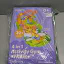 Move2Play, 4-in-1 Baby Play Mat & Activity Center Gym | Walker | Infant Present for Tummy Time | Birthday Gift for 3, 4, 5, 6, 7, 8, 9, 10, 12 + Month Old Boys & Girls (Yellow) (Giraffe)