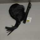 Funna Black Costume Women Dress Halloween Family Cosplay Gothic Witch Maxi Long Dresses Floor Length (Adult M(8-10))