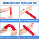 DICYWUDI Flex Therapy Bar and Grip Strength Trainers set, Physical Therapy & Resistance Bar for Golfers Elbow, Tendinitis, Wrist,Forearms Pain, Improve Grip Strength and Relieve Pain
