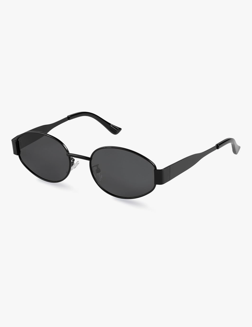 livho 2025 Trendy Oval Sunglasses - Stylish Polarized Shades for Everyday - Retro Metal Frames