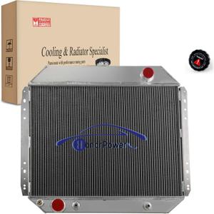 3 Row Core Aluminum Radiator for 1966-1979 Ford F100 F150 F250 F350 Pickup Truck Bronco L6 V8 Engines All AA5052 Aluminum Radiador