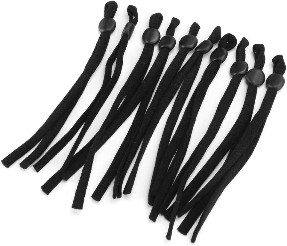 Elastic Band, 200pcs Sewing Comfortable Ear Hanging, Buckle, and Soft for Making DIY Craft Mask Ear (Flat)