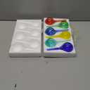 Plant Watering Globes Set of 6 - Small Glass Self Watering Bulbs Up to 5 Days of Irrigation - for Indoor & Outdoor Plants - Multicolor, Automatic, Glass Watering Bulbs for Daily Use, Watering Devices