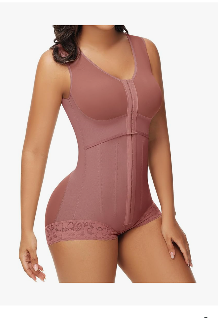 SHAPSHE Fajas Colombianas Moldeadoras BBL Post Surgery Stage 2/3 Body Shaper Tummy Control High Compression Garment Shapewear, Size S