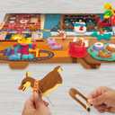 Play-Doh Holiday Advent Calendar for Kids, 24 Day Countdown, Multiple Surprise Gifts Behind Each Door, Arts & Crafts, Ages 3+