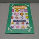 EXCOOL CLUB 16 Boho Math Posters For Elementary School - Laminated Multiplication Chart For 4th Grade Decor, Addition Subtraction Chart Educational Poster, 5th Grade Classroom Must Haves (11x17)