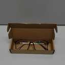 Oversized Distance Nearsighted Glasses -3.50 Women Shortsighted Myopia Glasses (Tortoise Frame Clear Lens)