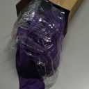 Hiboom 18 Pack Tie Headband Bulk Sports Tennis Headband for Men Women Ninja Karate Head Tie Athletic Sweatbands Elastic Hair Bands for Basketball, Football, Soccer, Running, Yoga (Purple)