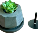 Artificial Multilayer Succulent Plant Bonsai Simulation Succulent Plant Green Plants Flower Home Room Leisure Decor Art with Pot