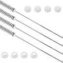 4PCS Washer Suspension Rods Upgraded NTW4605EW0 NTW4516FW1 NTW4516FW2 WTW4800BQ0 RTW4641BQ1 RTW4516FW1 Fit for Maytag Whirlpool Amana MVWC200BW1 WTW4616FW2 RTW4641BQ0 NTW4516FW3 WTW4800BQ1 WET4027HW0