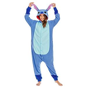 BGOKTA Halloween Animal Onesie Pajamas for Adults Costume Cosplay Homewear One Piece, S