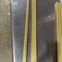 Gold frame assembly kit, 6 pieces length 35 inches, 2 pieces length 22 inches