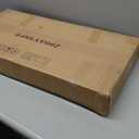 Handcrafted Solid Wood Bench, 30" - Farmhouse-Style Entryway Seating for Living & Dining Room, Rustic Design, Natural Finish (Brown)