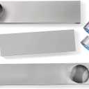 Dryer Vent Periscope Kit - Stainless Steel Telescoping Duct 25"-55" | Slim Flat Design for Tight Spaces | Universal 4" Fit for Whirlpool/LG/Samsung | Includes 2 Leak-Proof Foil Tapes (OEM Replacement)