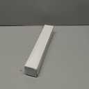 Cinnvoice 100 Pack 12 Inch Metal Christmas Light Stakes Christmas Outdoor Yard Light Stakes Universal Yard Lawn Ground for C7 C9 String for Xmas Garden Lawn Pathway Patio Walkway Decorations (Silver)