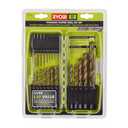 21 PC. Titanium Drill Bit Set