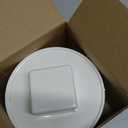 4" PVC Sewer Cleanout Adapter with Plug Pipe Fitting, PVC DWV Flush Sewer Cleanout Cap for Drainage Piping System