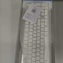 BestParts Backlit Keycaps Replacement for Corsair k70 LUX RGB Rapidfire K65 K95 Mechanical Gaming Keyboard 104 Keys ABS/PBT Black White (PBT White)