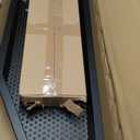 10L0L Golf Cart Front Cargo Basket for EZGO TXT/RXVClub Car DS/PrecedentYamaha G22/G29 - Heavy-Duty Steel Mesh Storage Rack, Gas/Electric Compatible