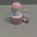 GAOY Mini UV Light for Gel Nails, Small Nail Cure Light, Eggshell LED Nail Lamp, USB Nail Dryer for Fast Curing, Pink